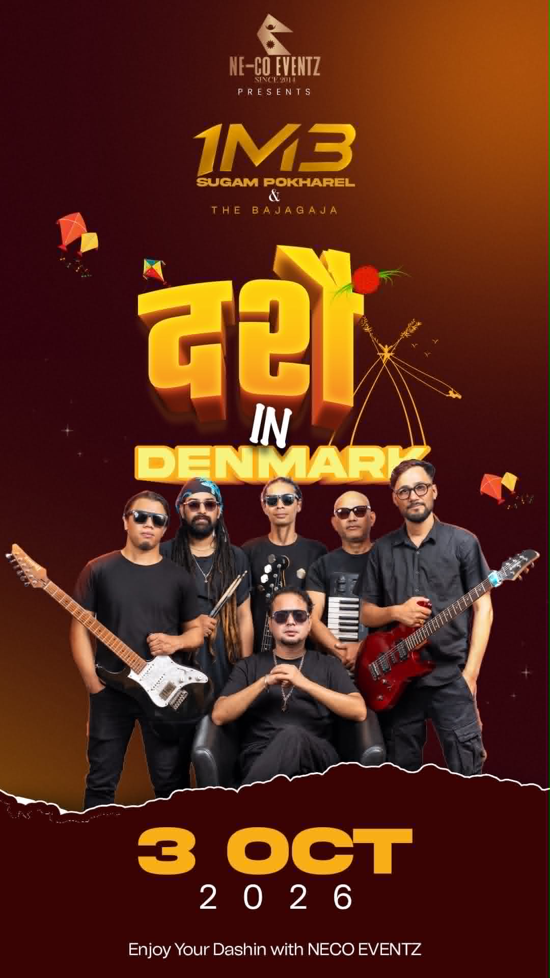 Europe Tour with Sugam Pokharel and Bajagaja Band